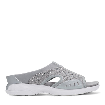 Easy Spirit Traciee Slip On Sandals - Medium Grey Stone