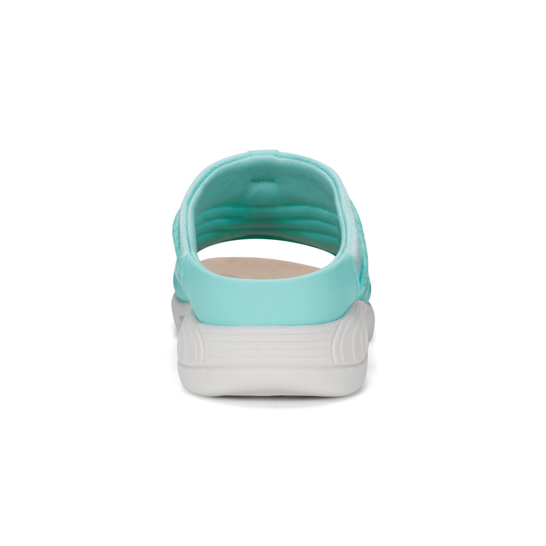 Easy Spirit Traciee Slip On Sandals - Teal Sequin