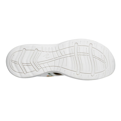 Easy Spirit Traciee Slip On Sandals - White Floral