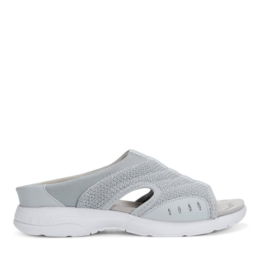 Easy Spirit Traciee Slip On Sandals - Silver