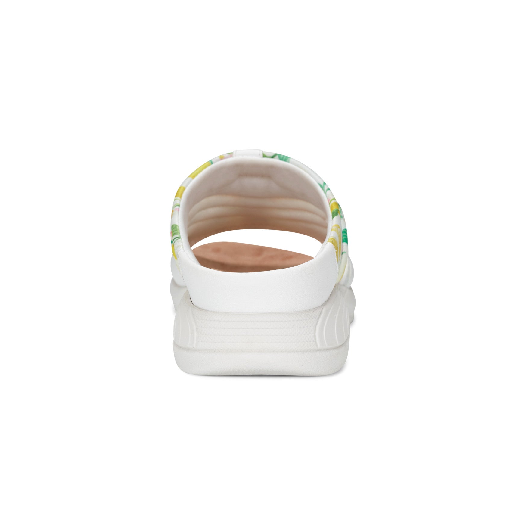 Easy Spirit Traciee Slip On Sandals - Lemon Print