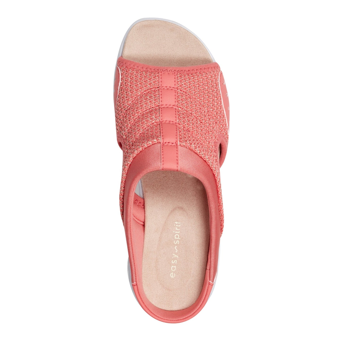 Easy Spirit Traciee Slip On Sandals - Coral