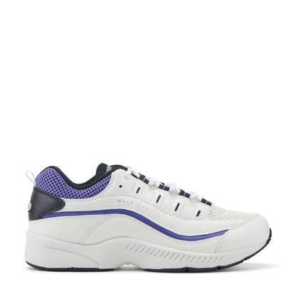 Easy Spirit Romy Walking Shoes - White/Purple