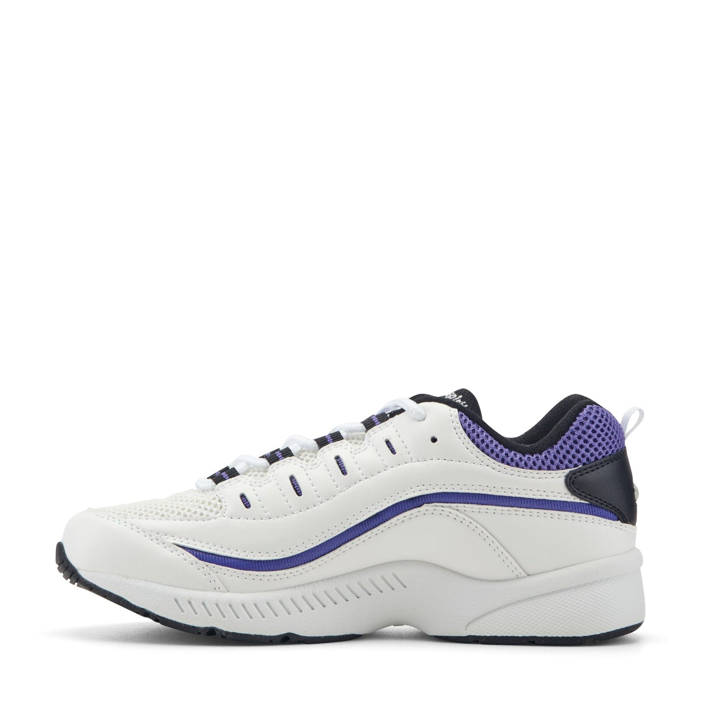 Easy Spirit Romy Walking Shoes - White/Purple