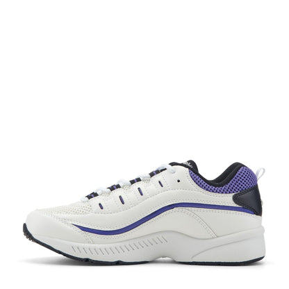 Easy Spirit Romy Walking Shoes - White/Purple