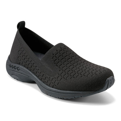 Easy Spirit Tech Eco Slip On Sneakers - Black/Black