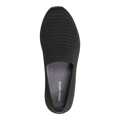 Easy Spirit Tech Eco Slip On Sneakers - Black/Black