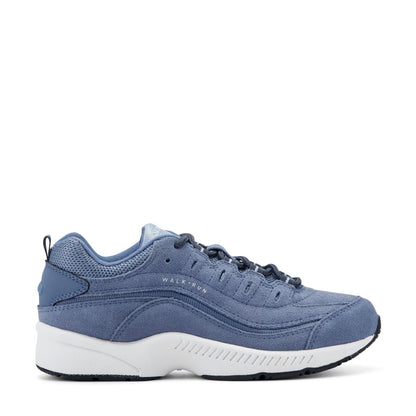 Easy Spirit Romy Walking Shoes - Medium Blue Suede