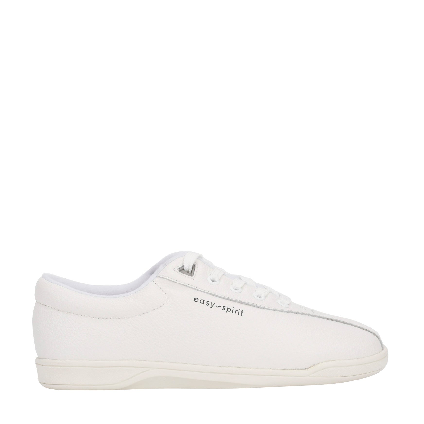 Easy Spirit AP1 Leather Walking Shoes - White Leather
