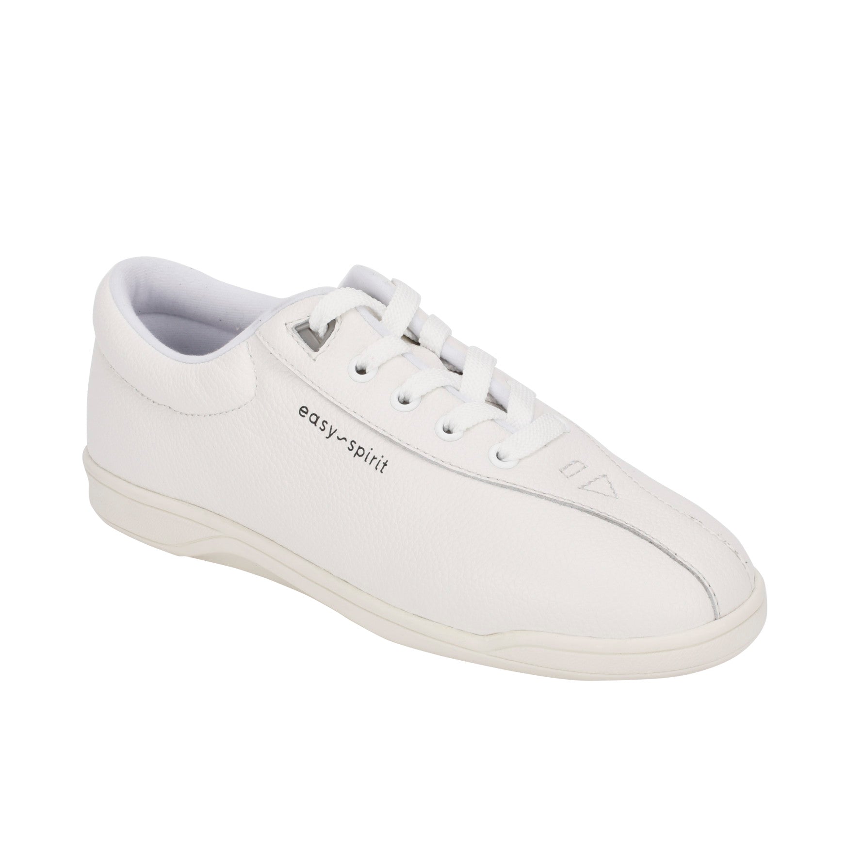 Easy Spirit AP1 Leather Walking Shoes - White Leather