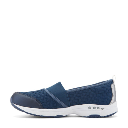 Easy Spirit Twist Slip On Sneakers - Navy Woven