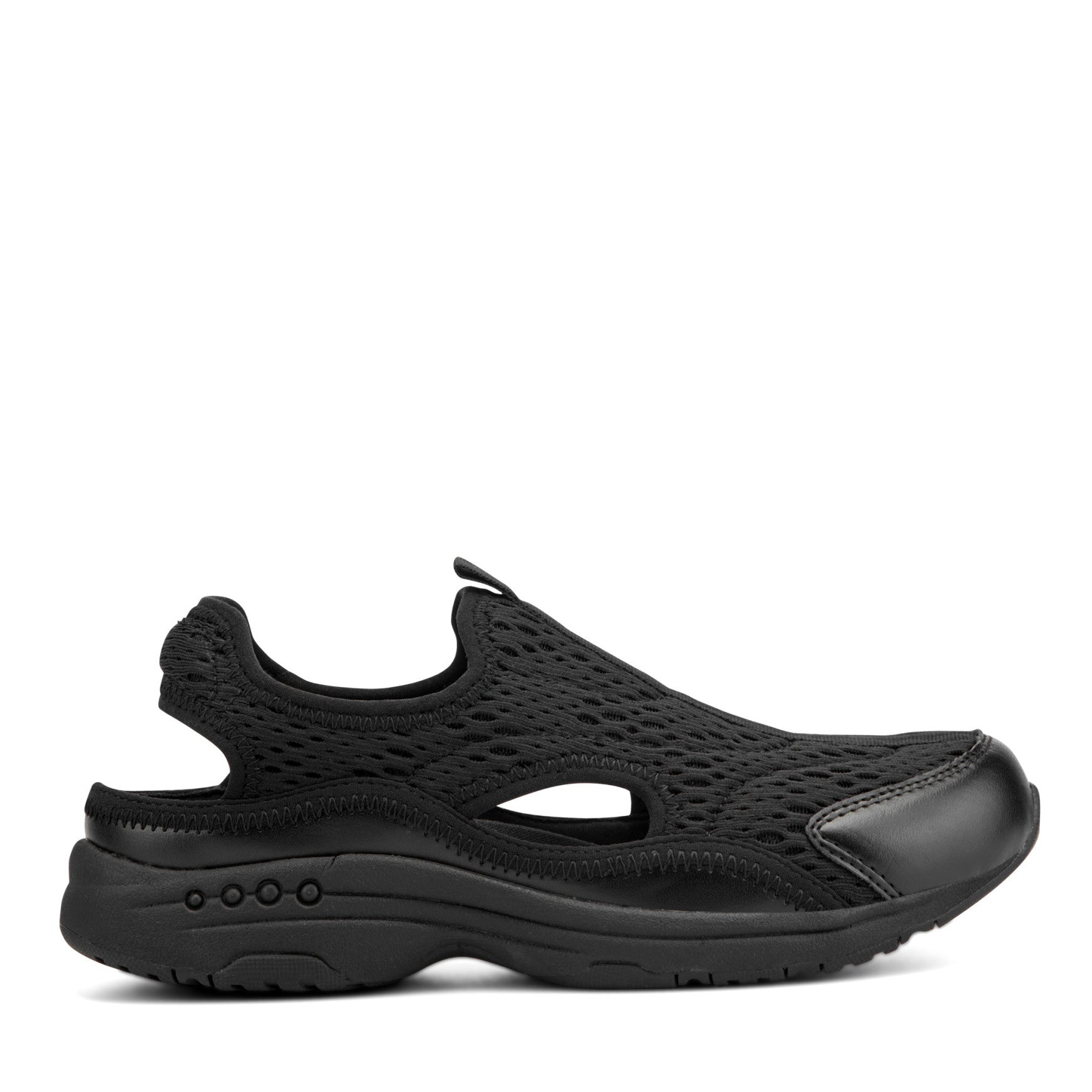 Easy Spirit Trina Slip On Walking Shoes - Black