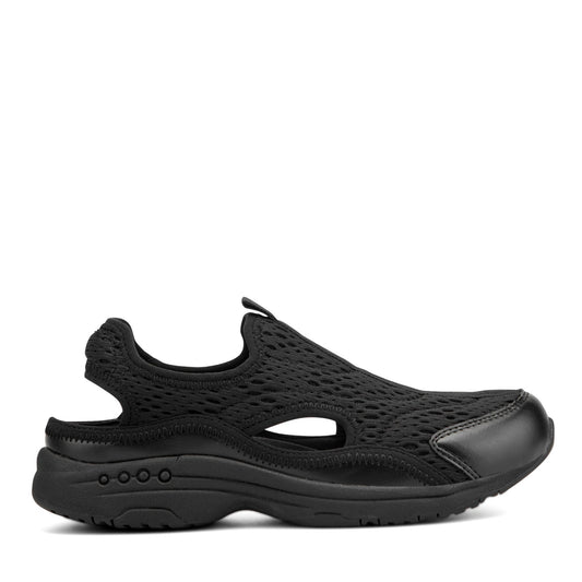 Easy Spirit Trina Slip On Walking Shoes - Black