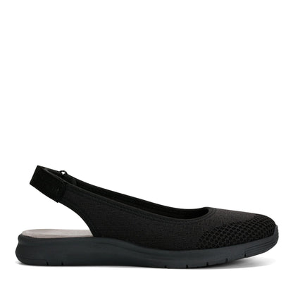 Easy Spirit Gracee Slingback Walking Shoes - Black/Black
