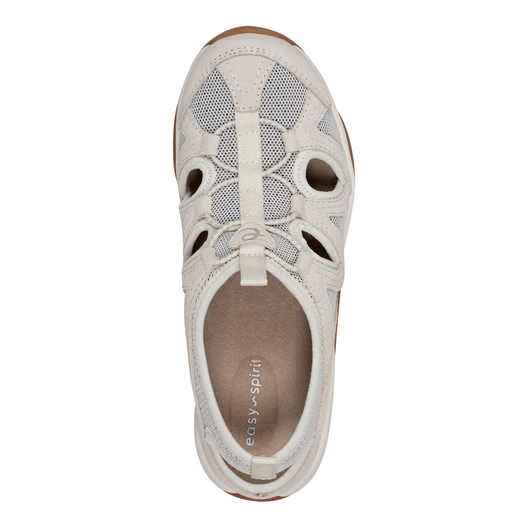 Easy Spirit Earthen Walking Shoes - Ivory