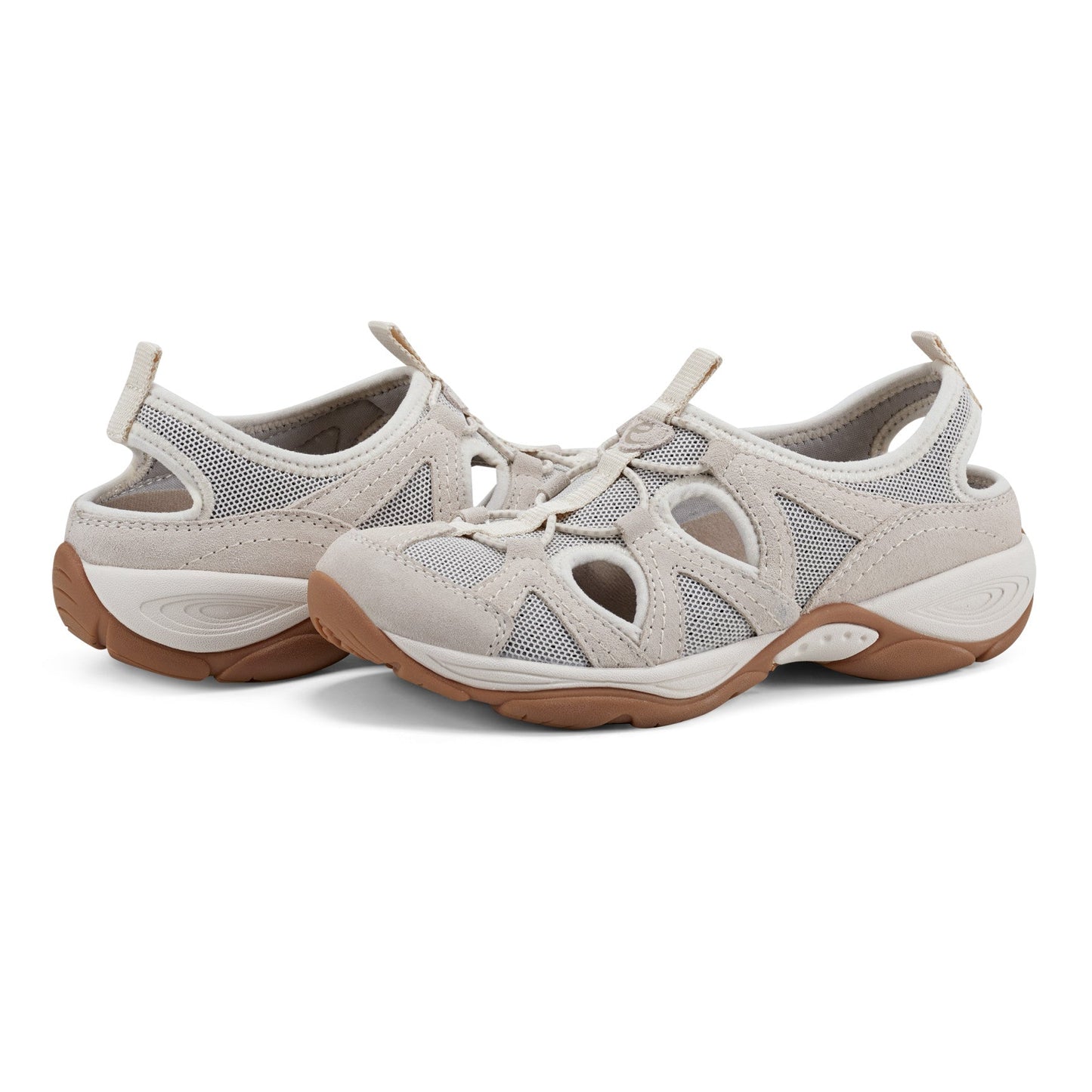 Easy Spirit Earthen Walking Shoes - Ivory