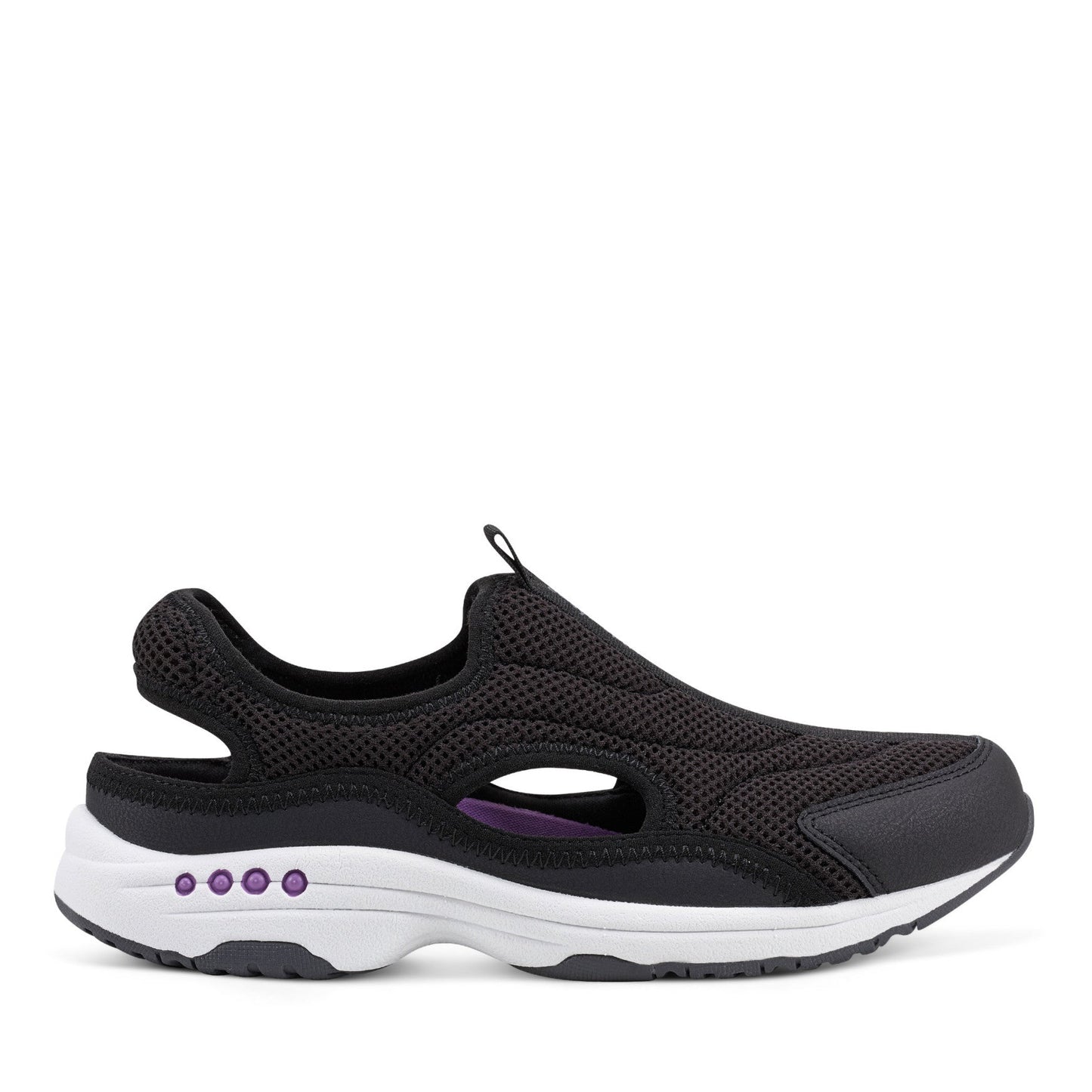 Easy Spirit Trina Slip On Walking Shoes - Black
