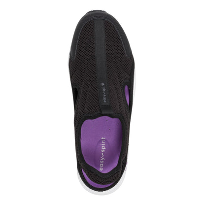 Easy Spirit Trina Slip On Walking Shoes - Black