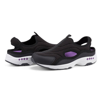Easy Spirit Trina Slip On Walking Shoes - Black