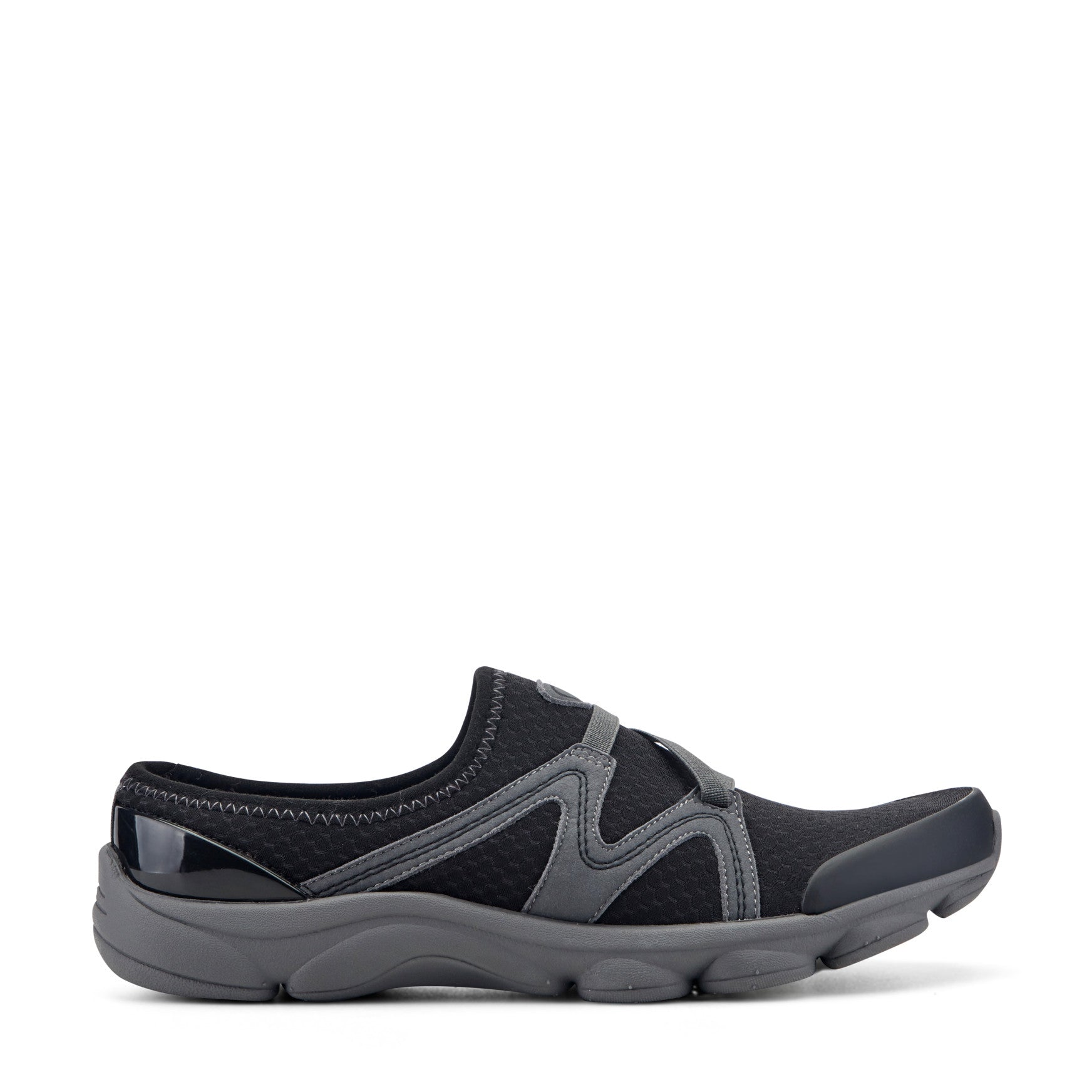 Easy Spirit Riptide Clogs - Black Fabric