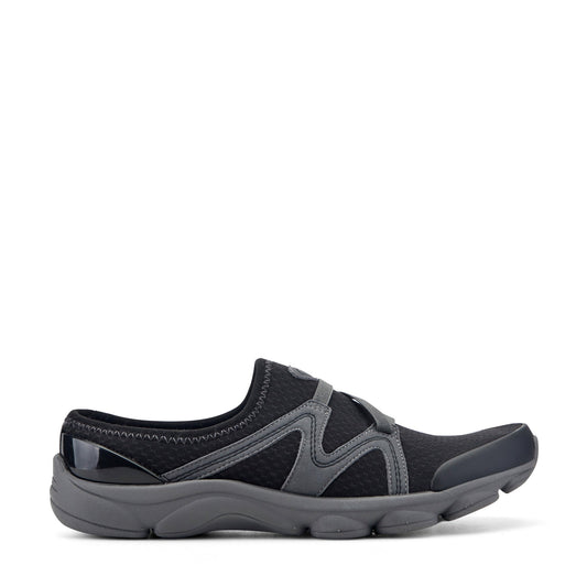 Easy Spirit Riptide Clogs - Black Fabric