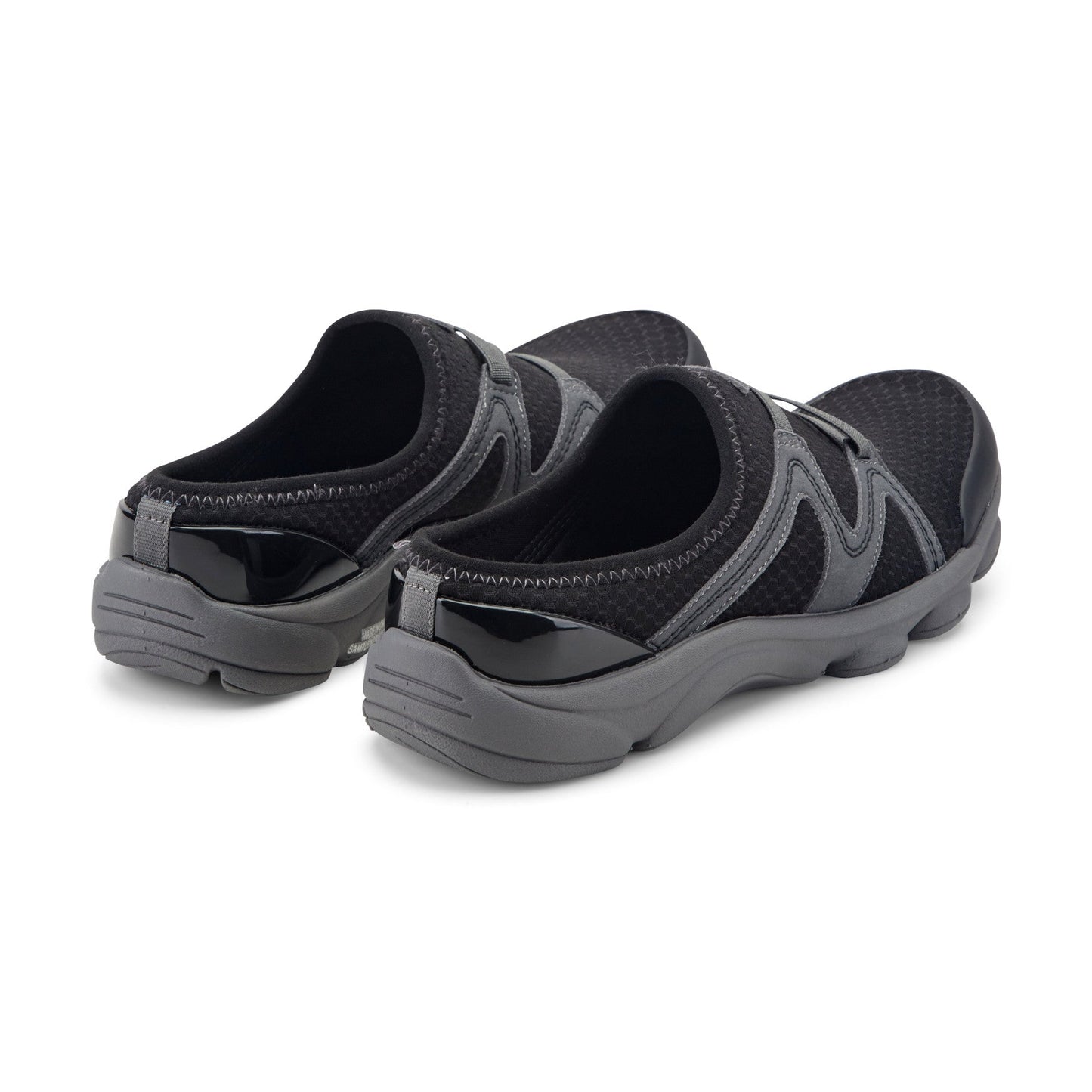 Easy Spirit Riptide Clogs - Black Fabric