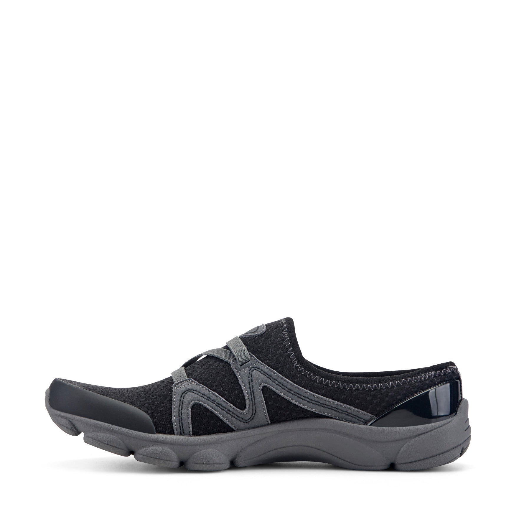 Easy Spirit Riptide Clogs - Black Fabric