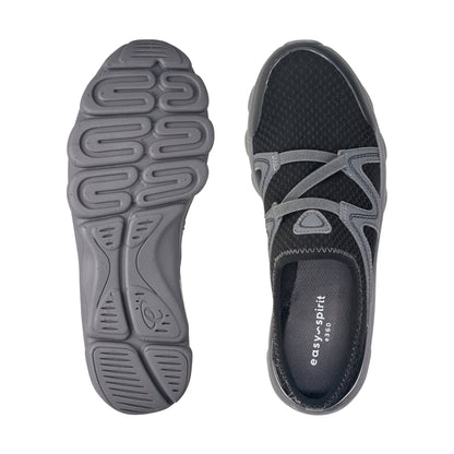 Easy Spirit Riptide Clogs - Black Fabric