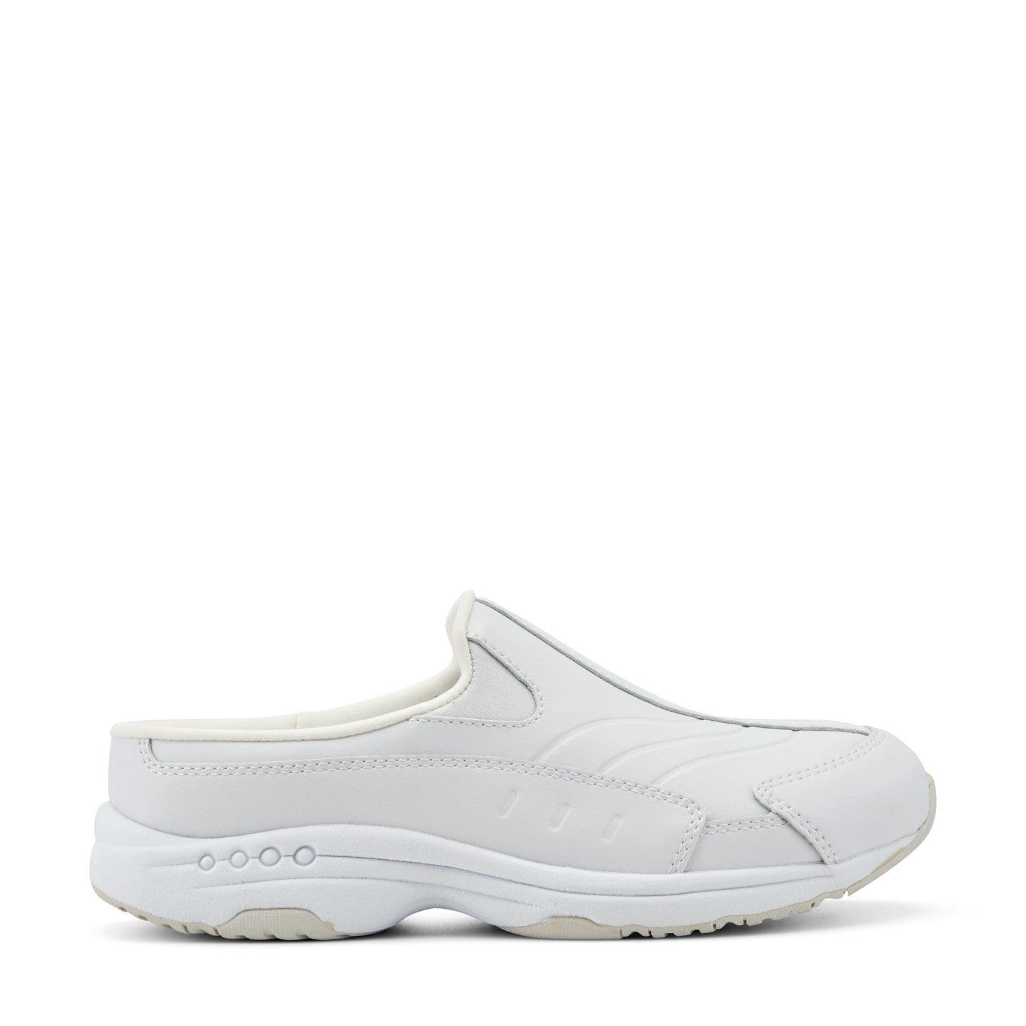 Easy Spirit Tourguide Clogs - White Leather