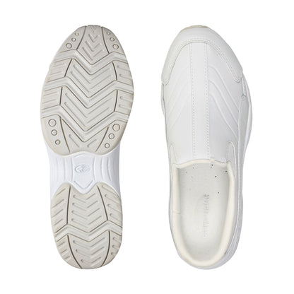 Easy Spirit Tourguide Clogs - White Leather