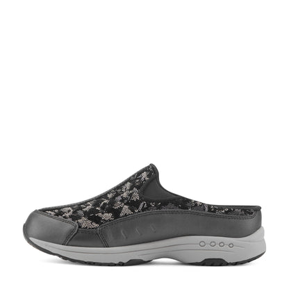 Easy Spirit Traveltime Clogs - Black Sequin