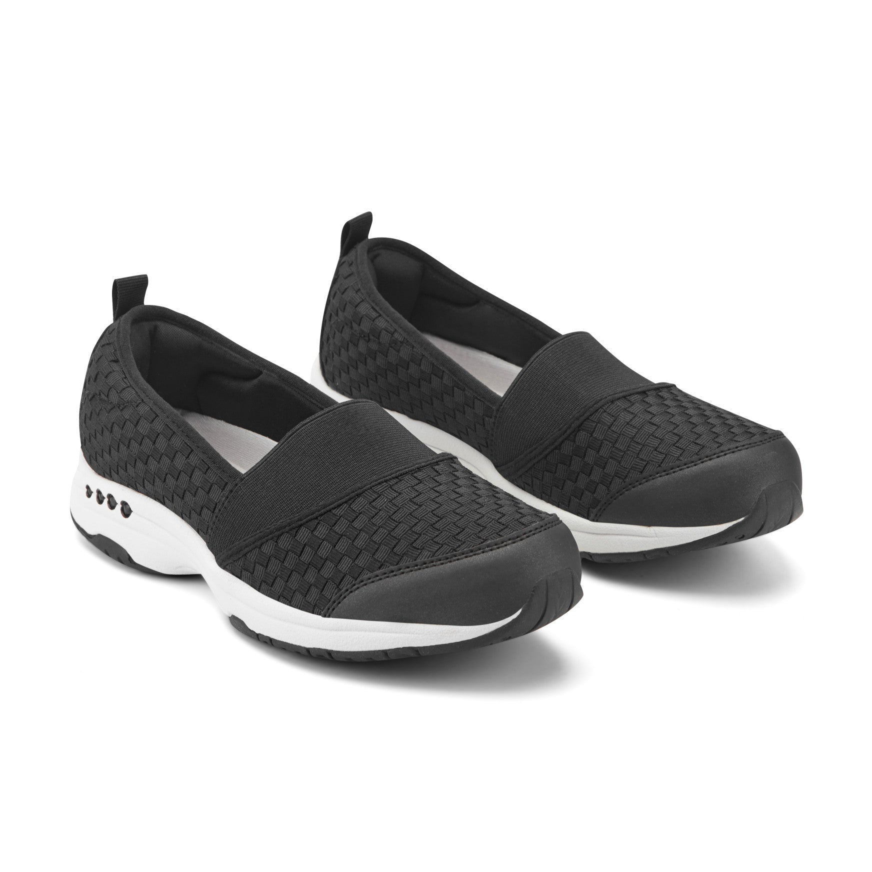 Easy Spirit Twist Slip On Sneakers - Black