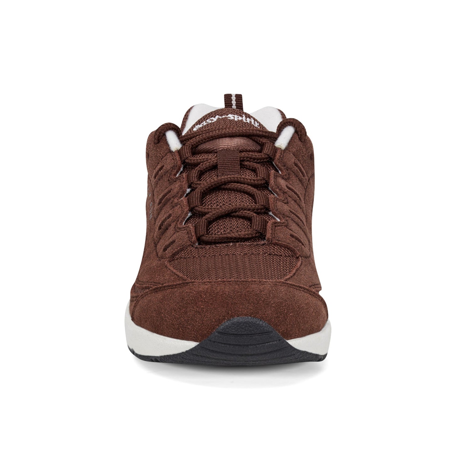 Easy Spirit Romy Walking Shoes - Chocolate Brown Suede