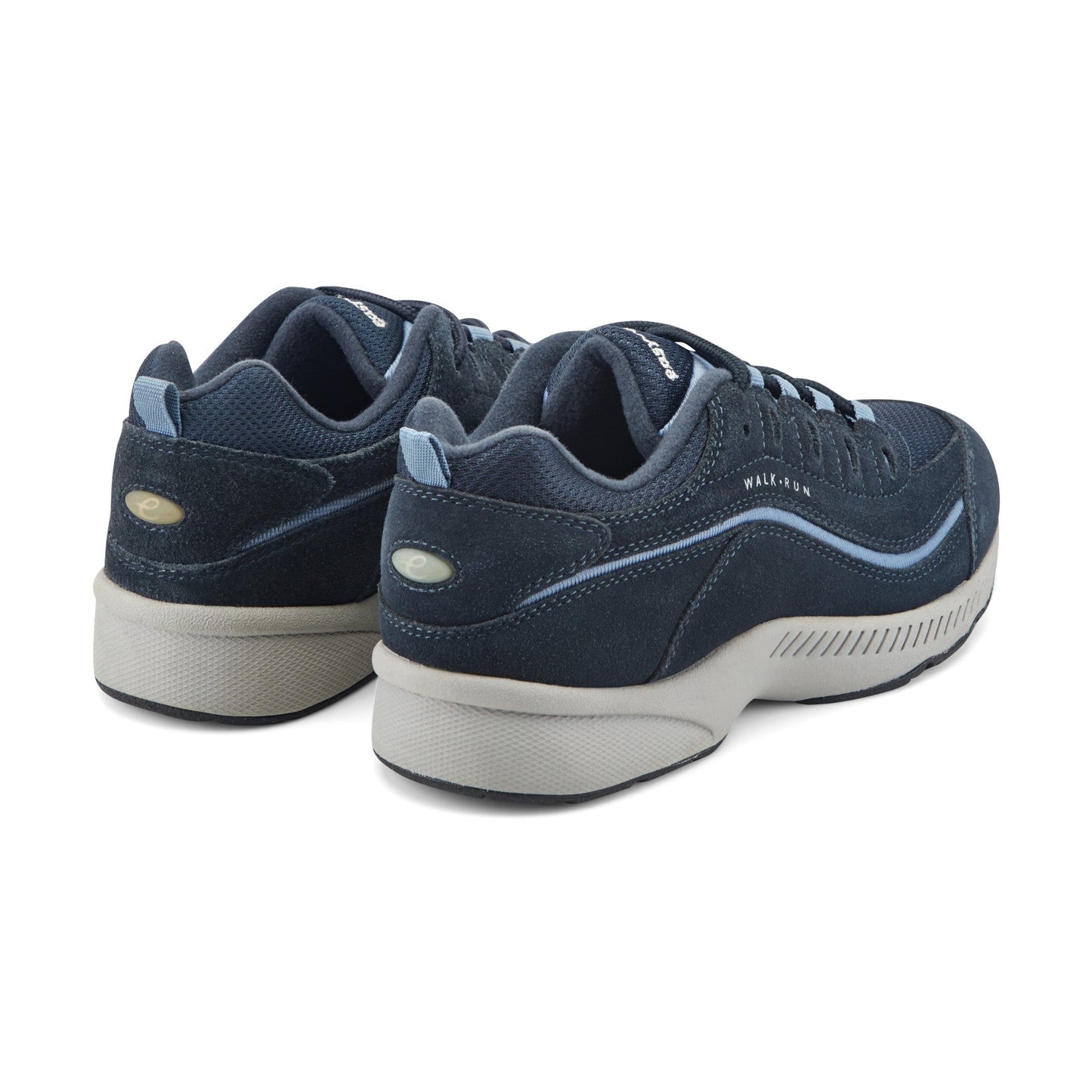 Easy Spirit Romy Walking Shoes - Blue Multi Suede