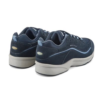 Easy Spirit Romy Walking Shoes - Blue Multi Suede