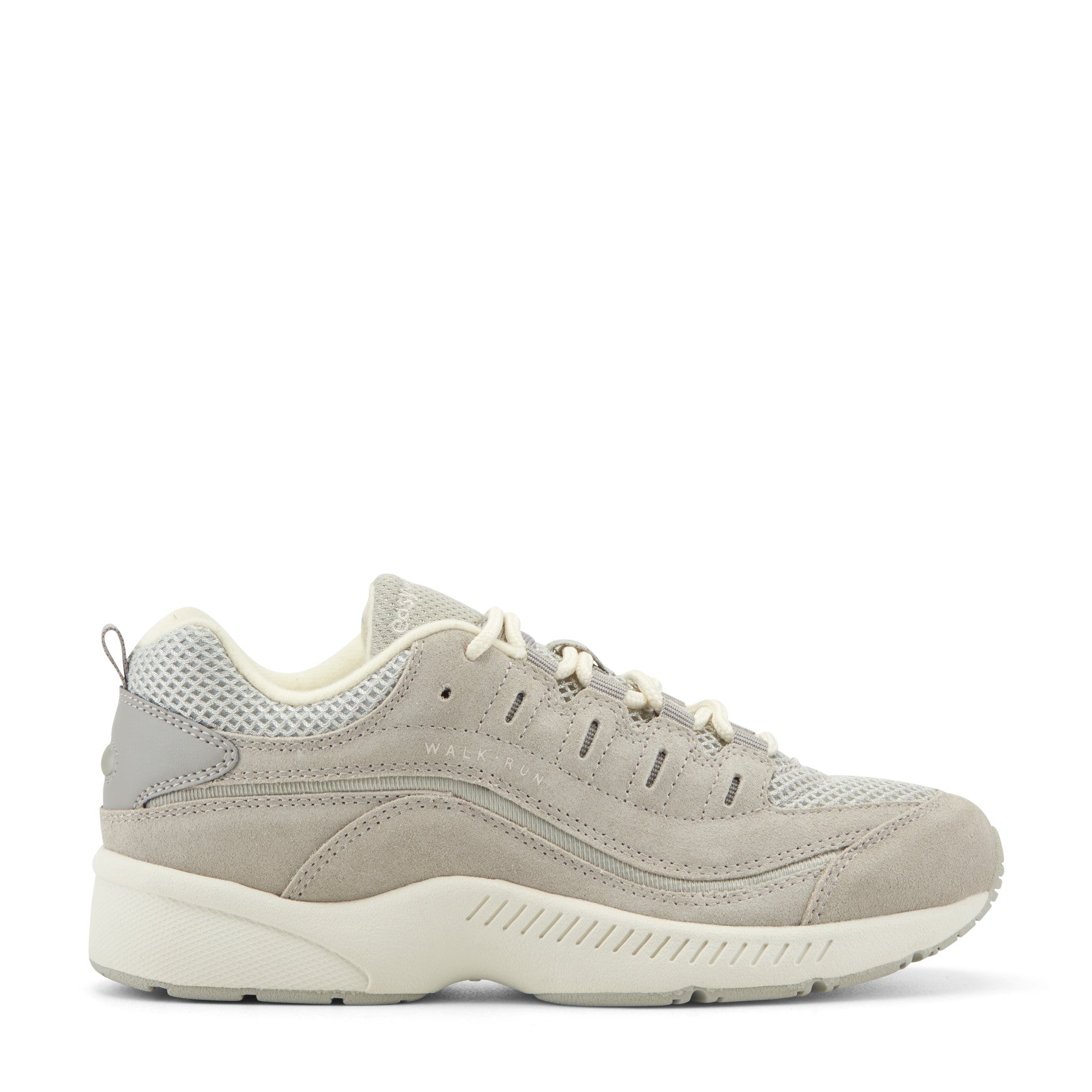 Easy Spirit Romy Walking Shoes - Taupe Suede