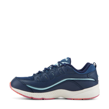 Easy Spirit Romy Walking Shoes - Navy Leather