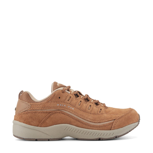 Easy Spirit Romy Walking Shoes - Medium Brown Suede
