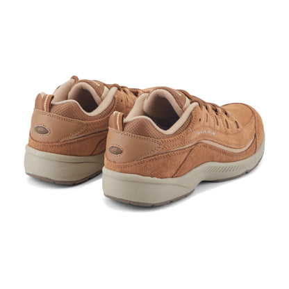 Easy Spirit Romy Walking Shoes - Medium Brown Suede