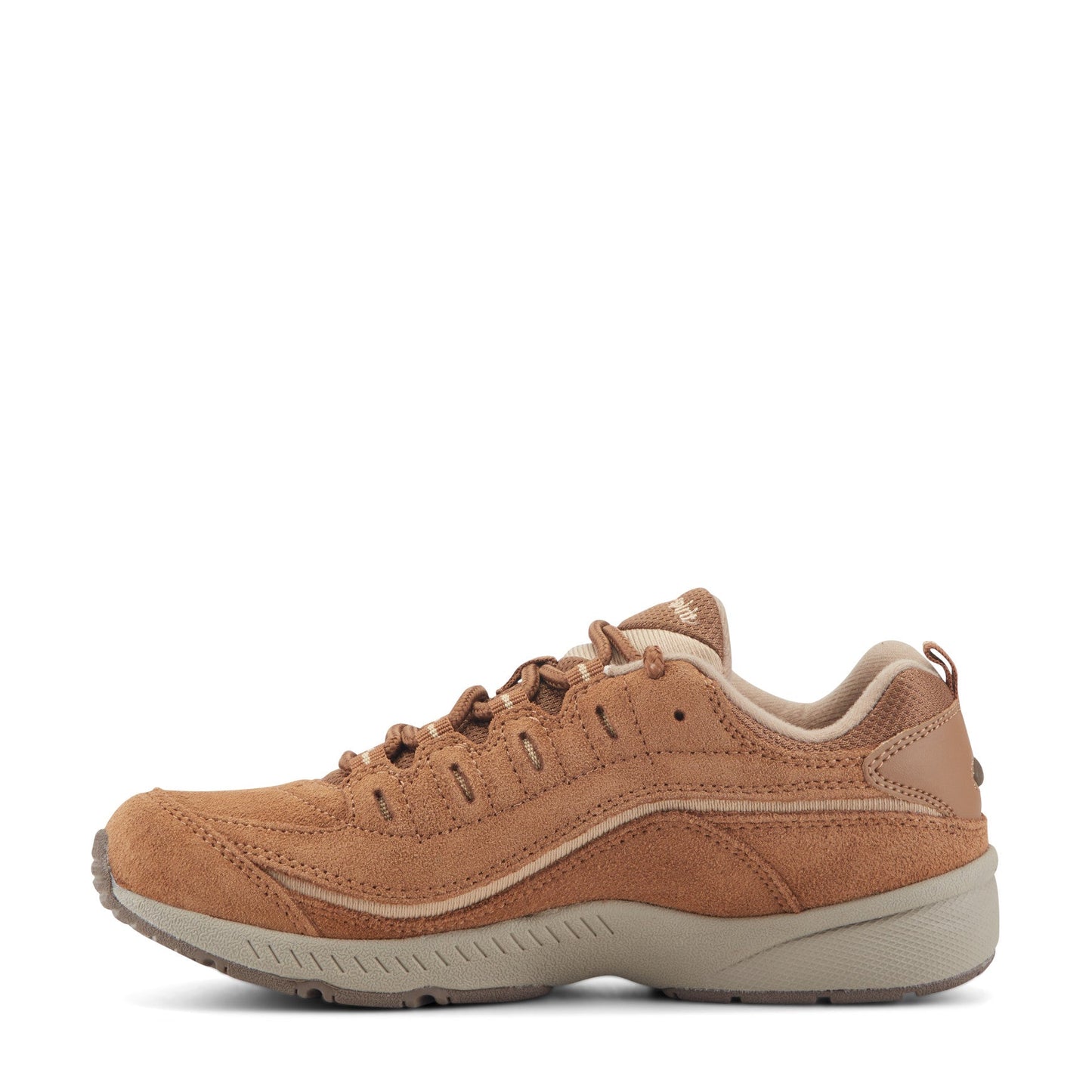 Easy Spirit Romy Walking Shoes - Medium Brown Suede
