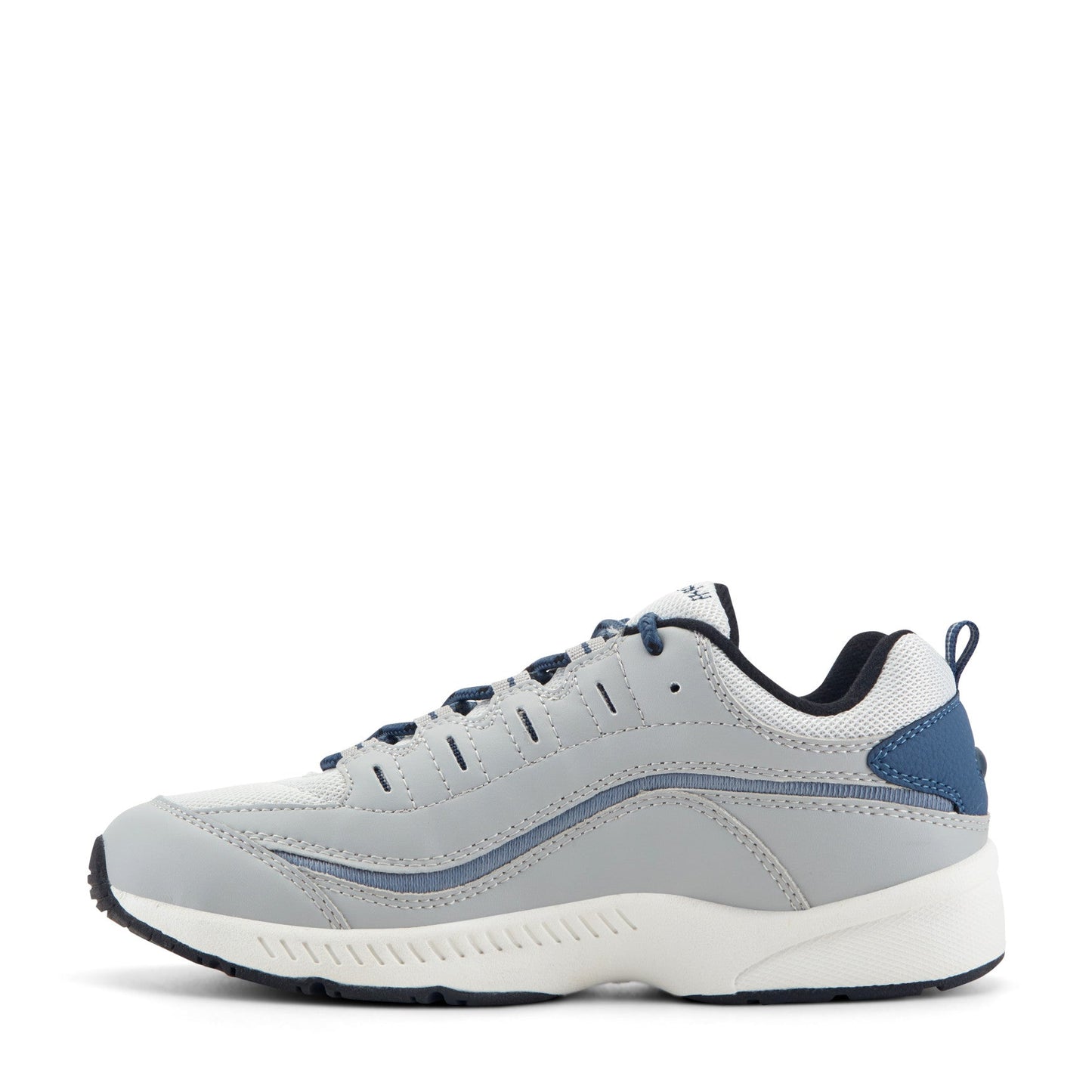Easy Spirit Romy Walking Shoes - Grey Leather
