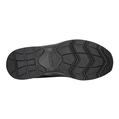 Easy Spirit Romy Suede Walking Shoe - Black Leopard Suede