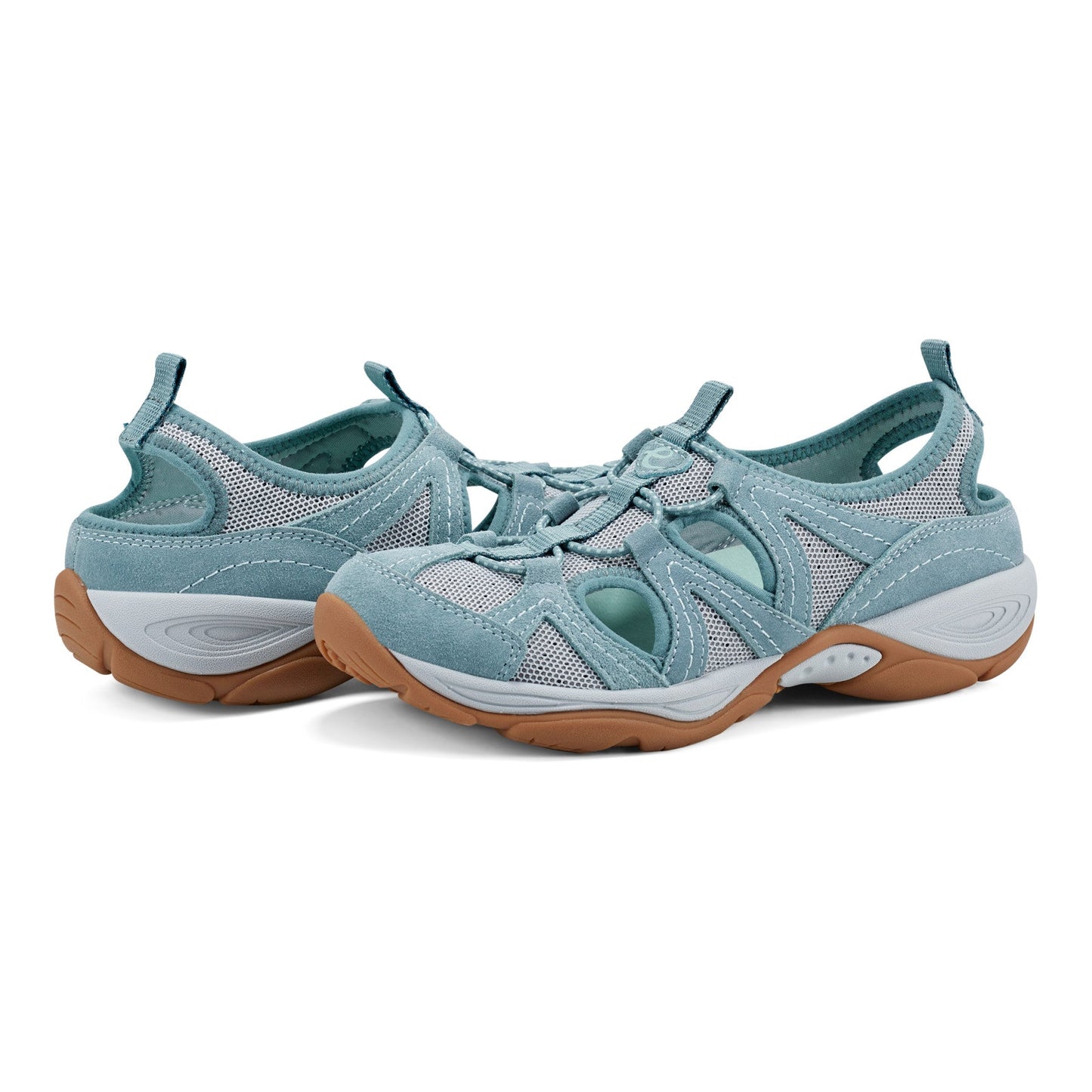 Easy Spirit Earthen Walking Shoes - Light Green