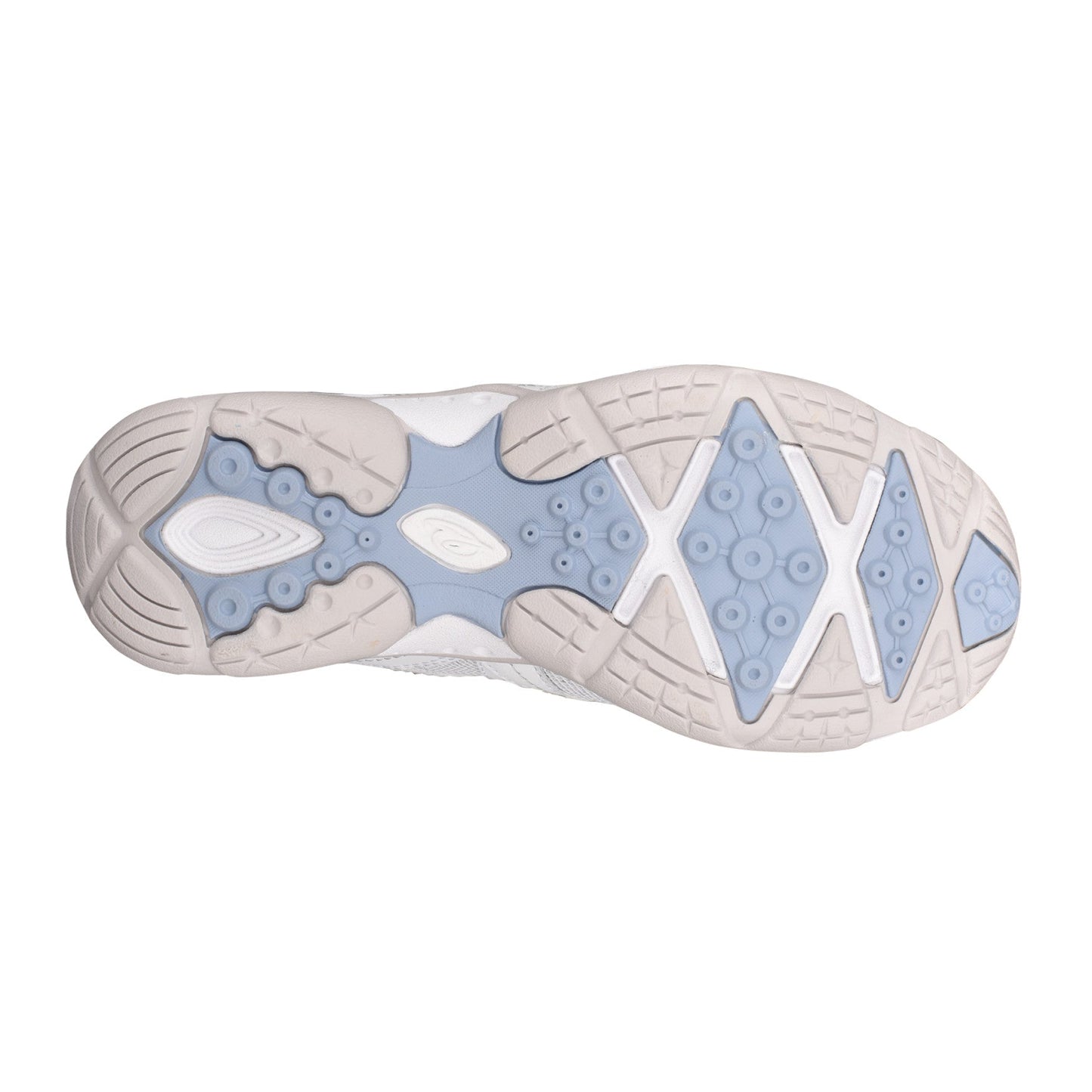 Easy Spirit Earthen Walking Shoes - White/Blue