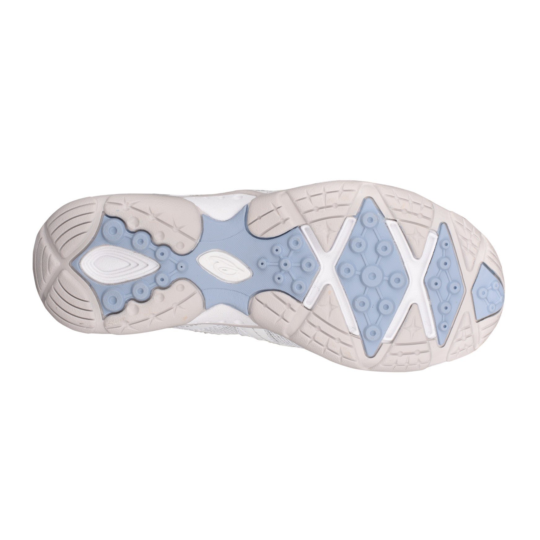 Easy Spirit Earthen Walking Shoes - White/Blue