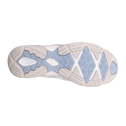 Easy Spirit Earthen Walking Shoes - White/Blue