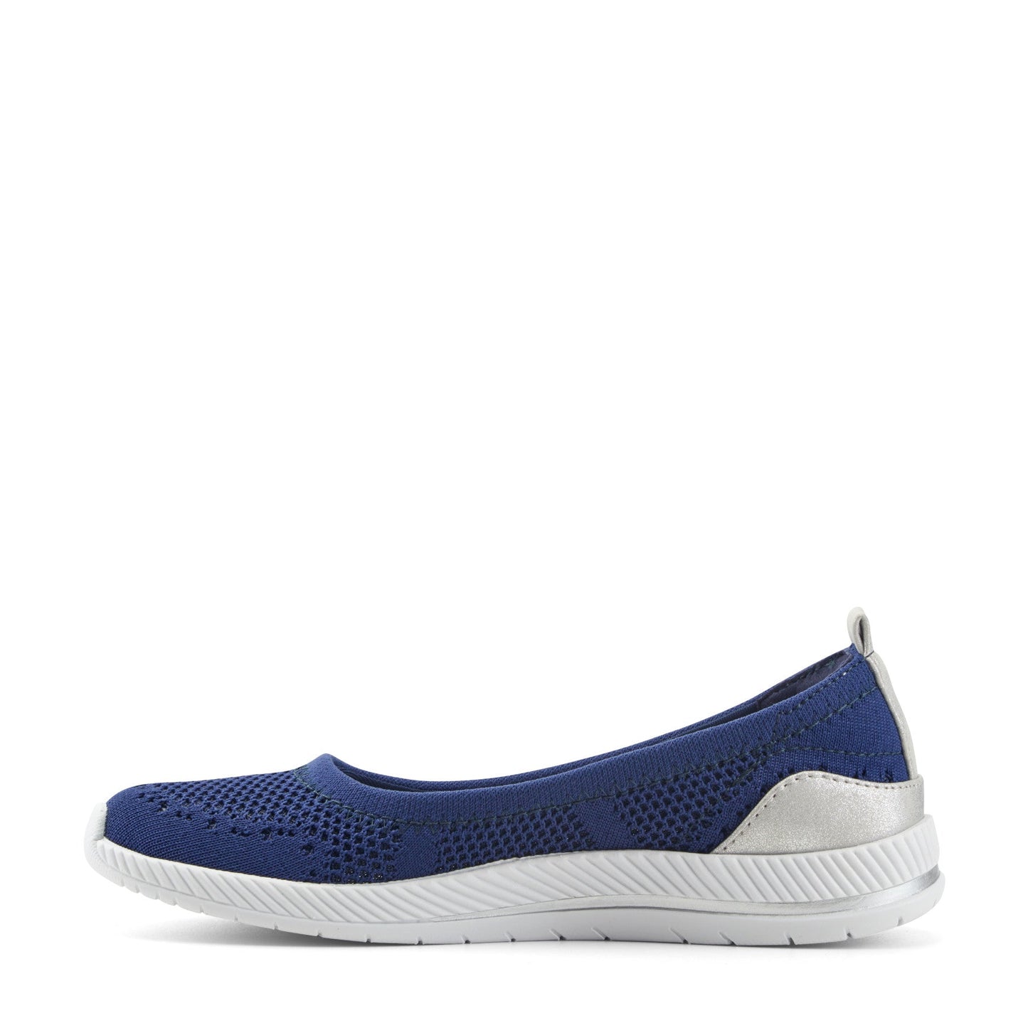 Easy Spirit Glitz Walking Shoes - Dark Blue Knit