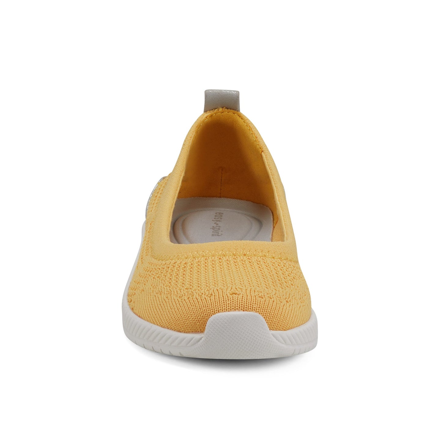 Easy Spirit Glitz Walking Shoes - Yellow Knit