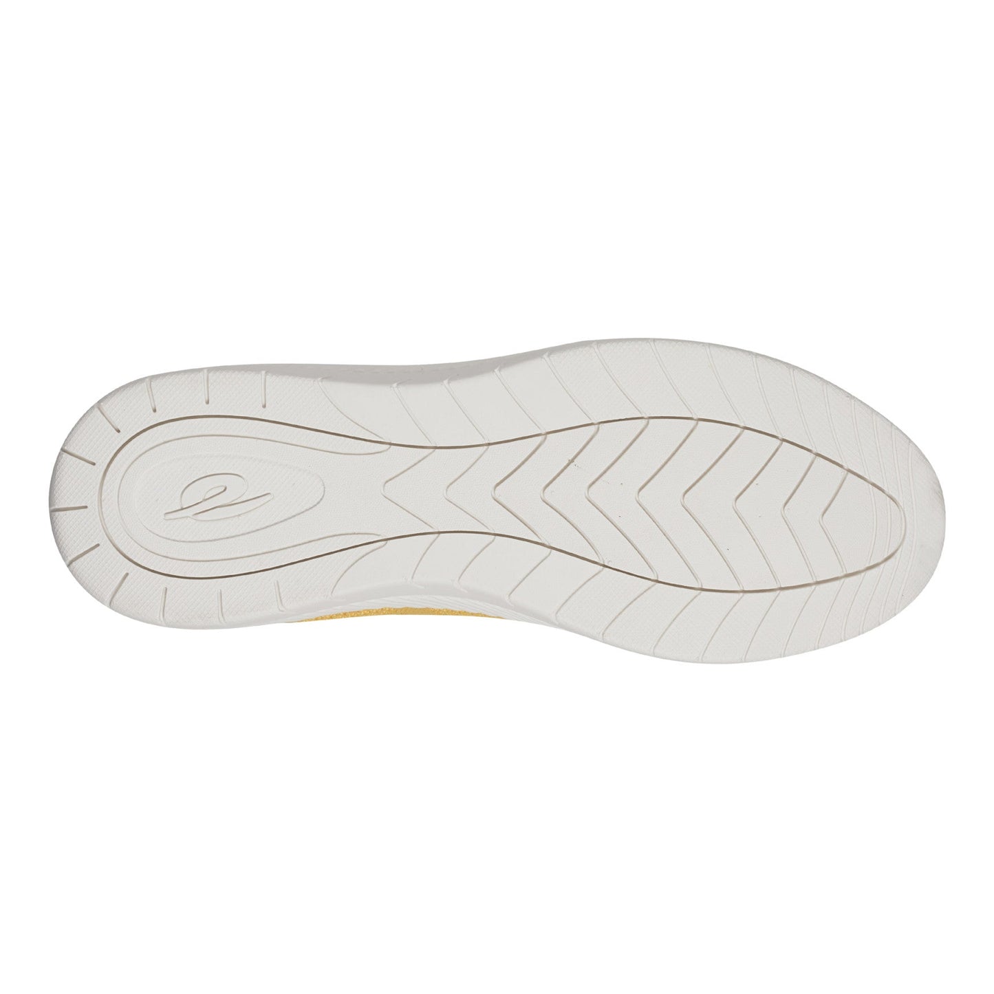 Easy Spirit Glitz Walking Shoes - Yellow Knit