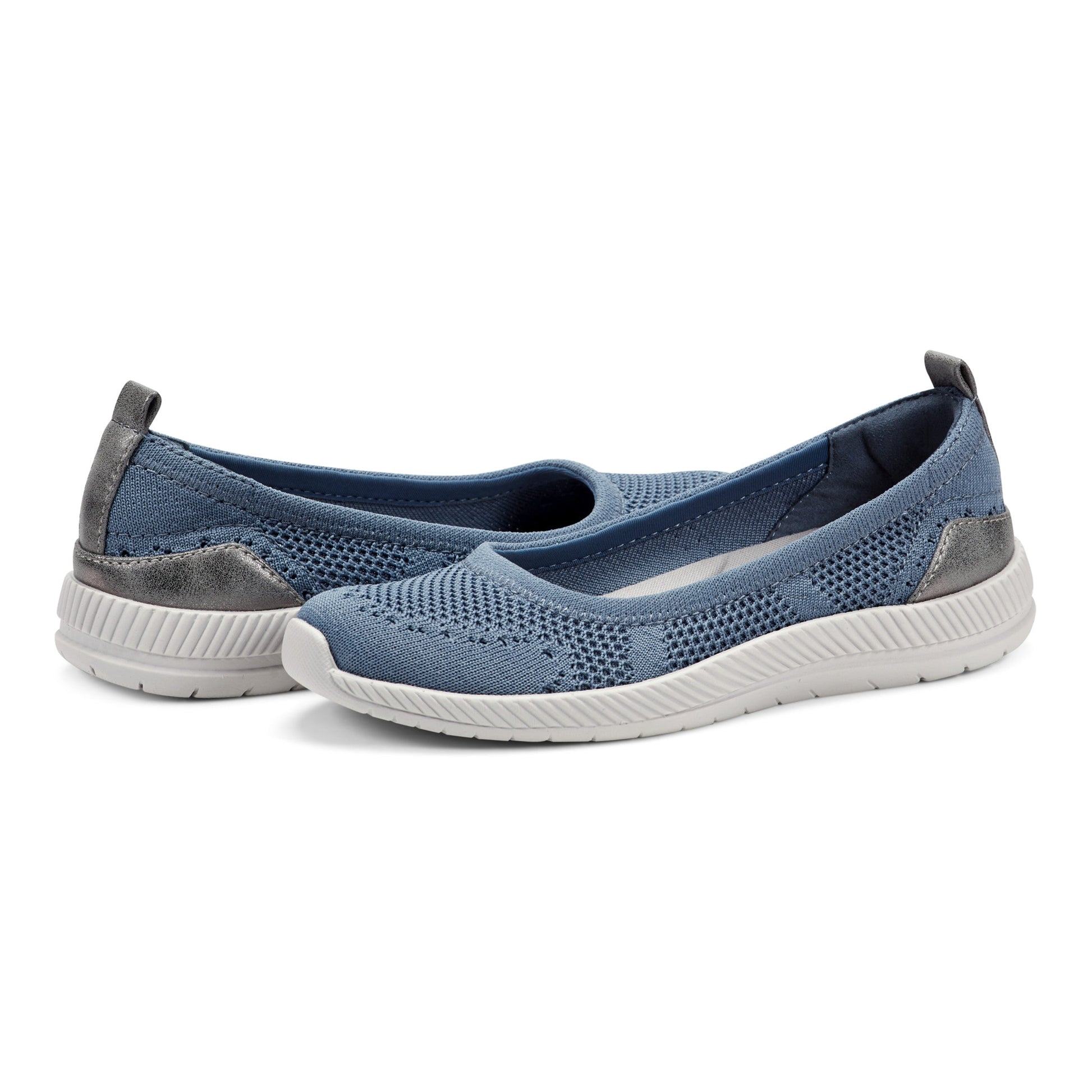 Easy Spirit Glitz Walking Shoes - Medium Blue